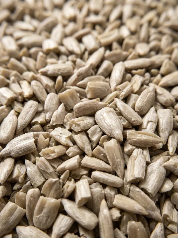 CHIPS & BROKENS  - Clean split kernels and broken chips sourced for halva manufacturing, sourdough bread doughs, seed pastes, and pet food blending. (SEEDVAL B2B Wholesale)